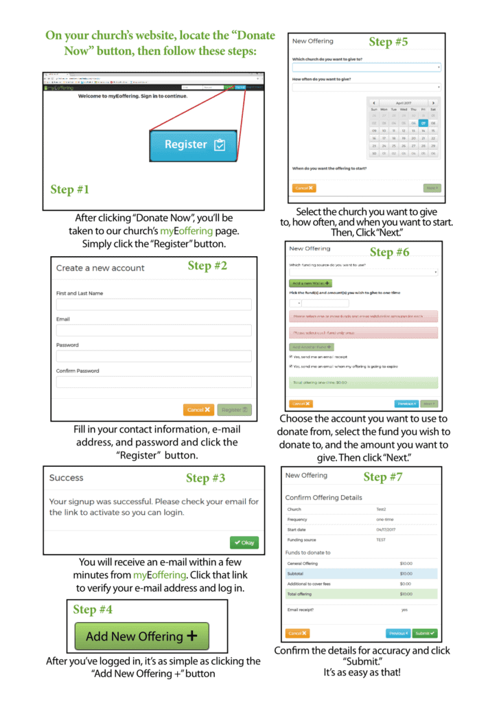Church donation and giving online at St John's Lutheran Church.